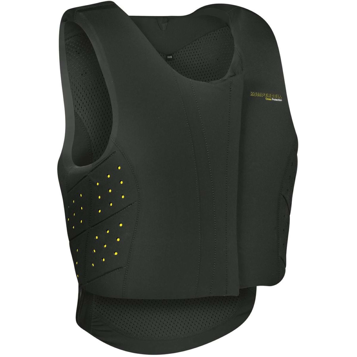 Komperdell Bodyprotector Frontzip Junior Black