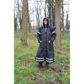 EQUITHÈME Rain Coat Ridercoat Black