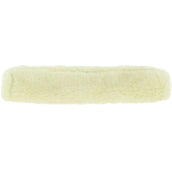 EQUITHÈME Fur Padded Nose Band Teddy Ecru