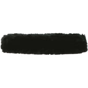 EQUITHÈME Fur Padded Nose Band Teddy Black