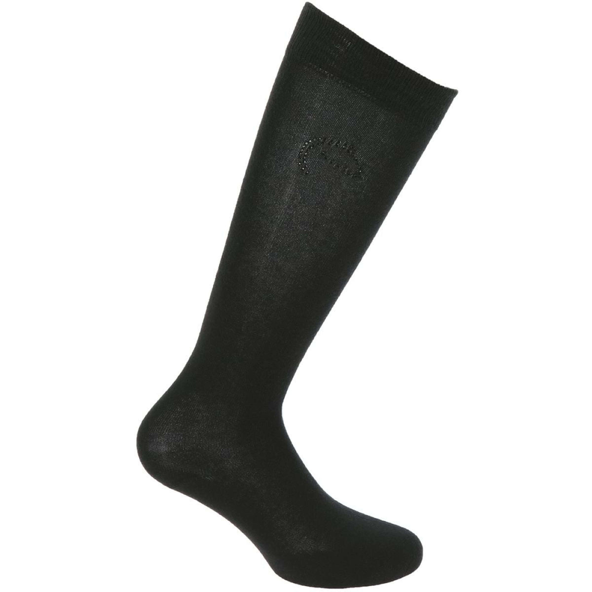 EQUITHÈME Socks Logo Black