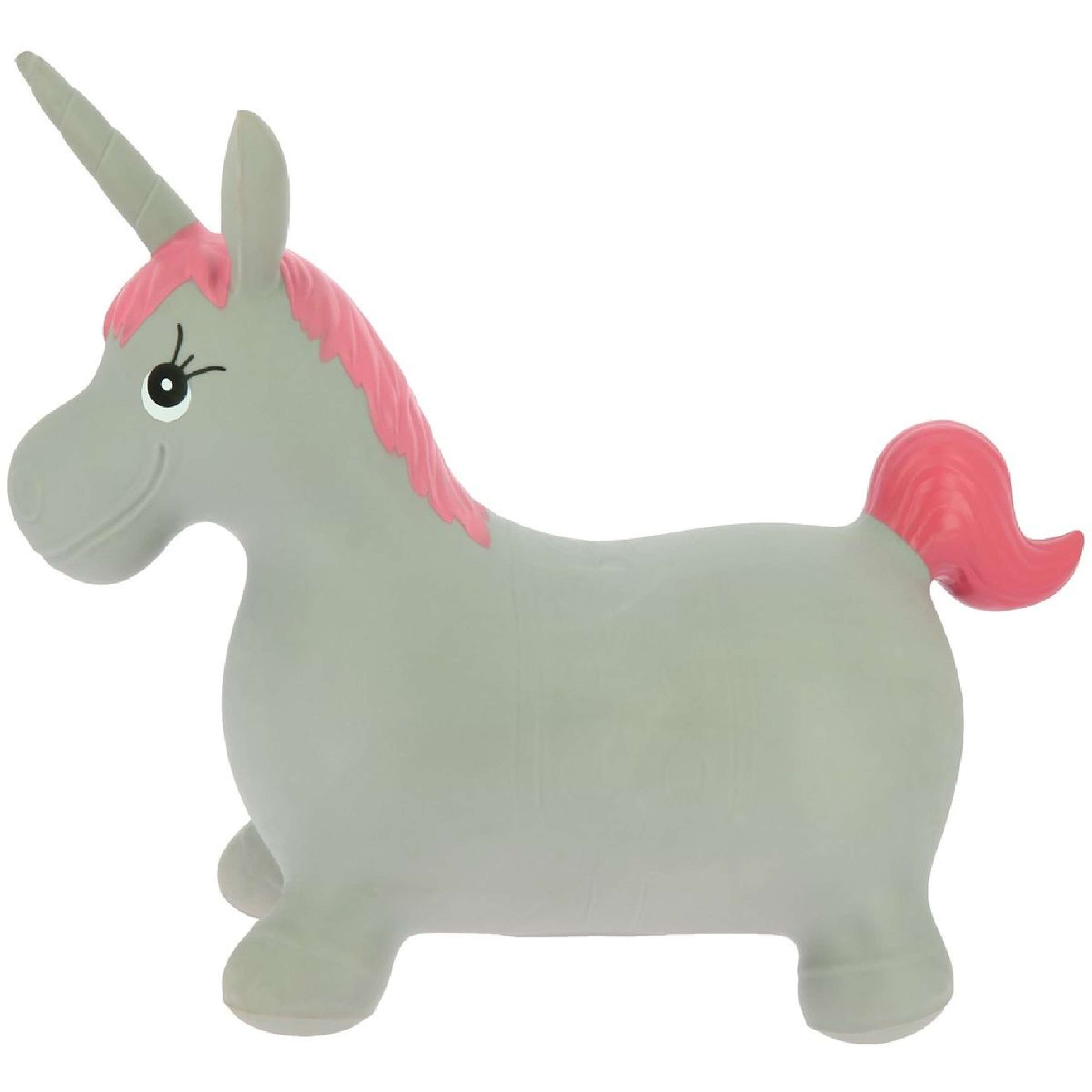 Equi-kids Skippyball Unicorn Grey/Pink