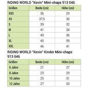 Riding World Minichaps Kevin Black