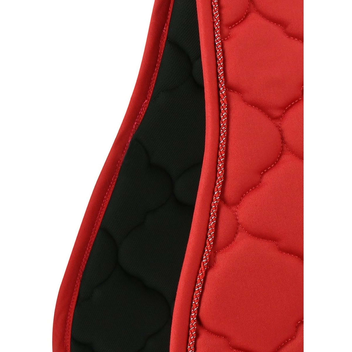 Riding World Saddlepad Rope Red