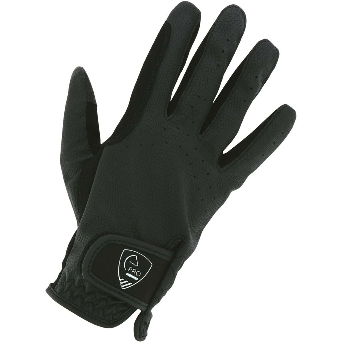 EQUITHÈME Riding Gloves Pro Series Show Black