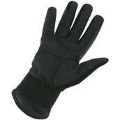 EQUITHÈME Riding Gloves Pro Series Vertical Winter Black