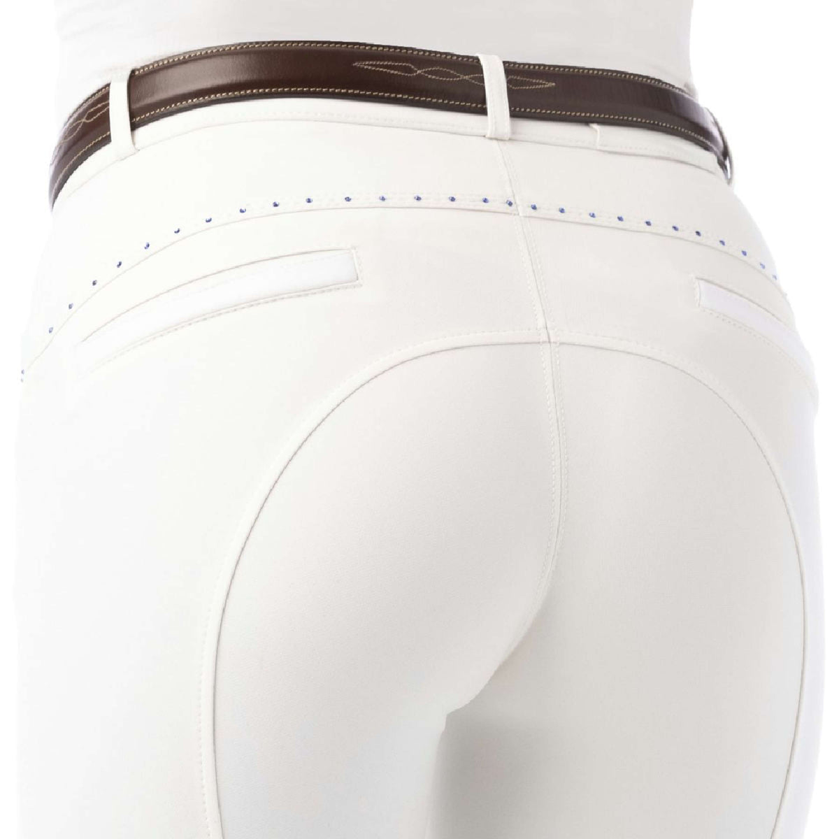 EQUITHÈME Breeches Safir Kids White/Blue