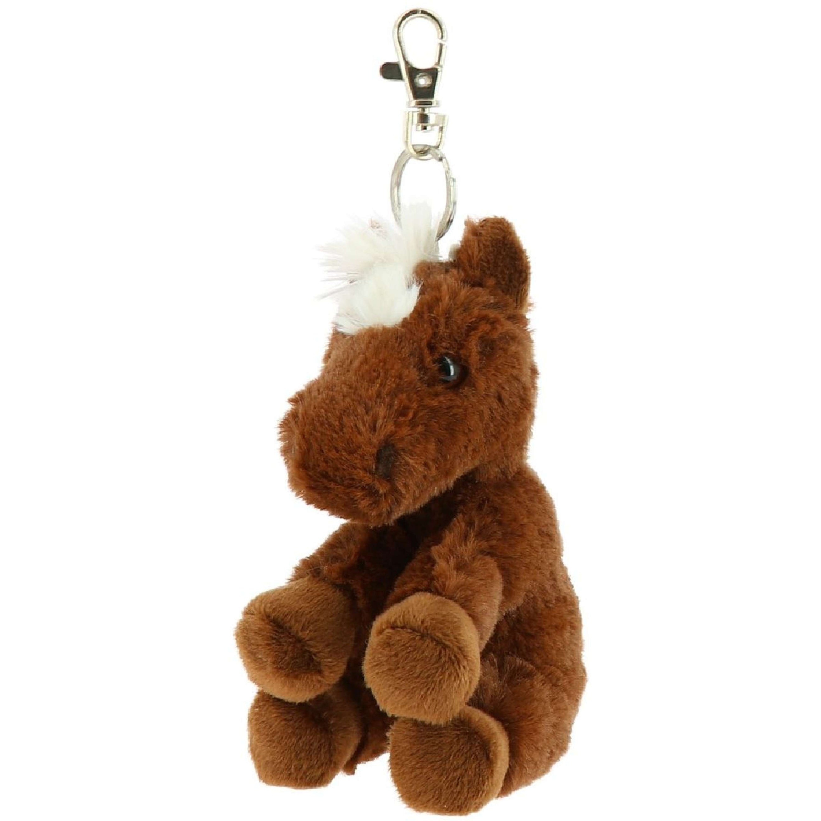 Equi-kids Keychain Soft Toy Brown