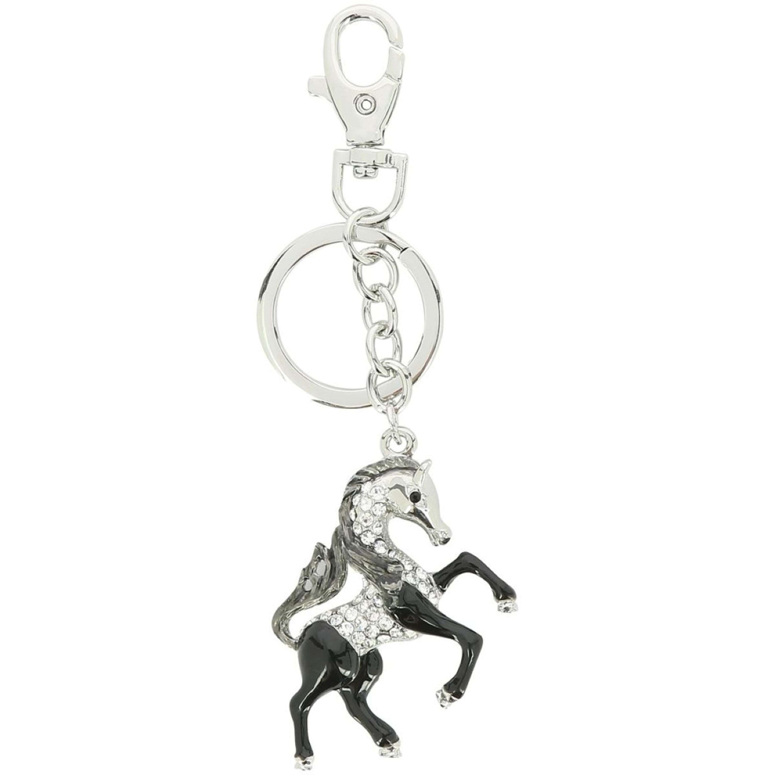 Equi-kids Keychain Lune Black/Silver