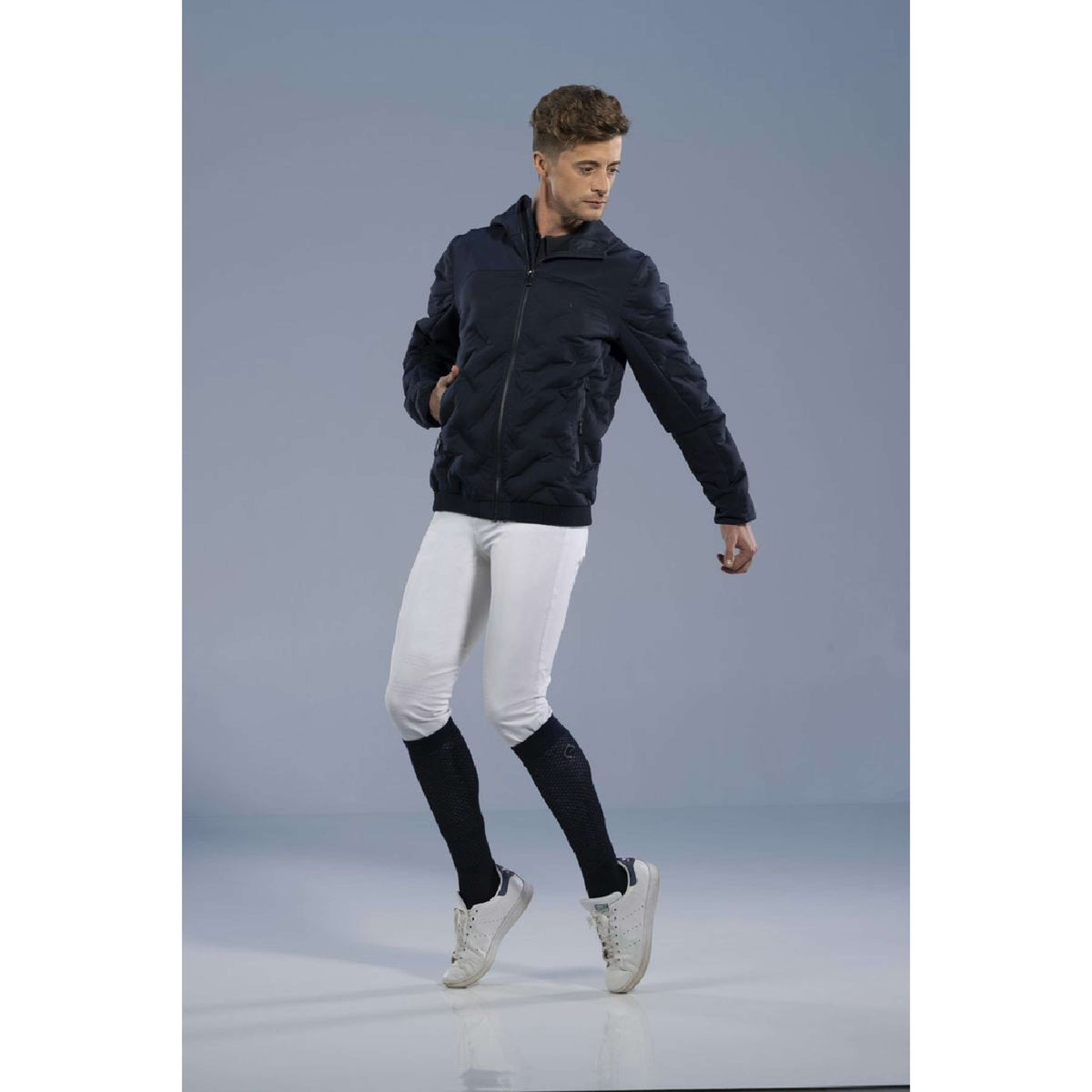 EQUITHÈME Jacket Pro Series Diagonal Navy