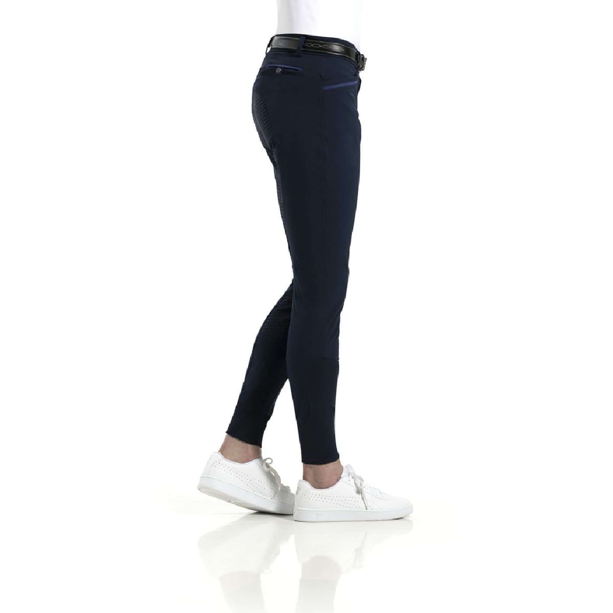 EQUITHÈME Breeches Georg Silicon Seat Men Navy