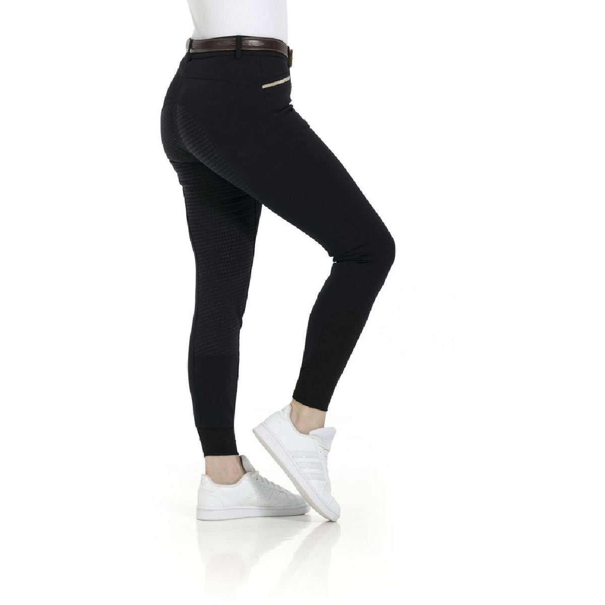 EQUITHÈME Breeches Gizel Silicon Seat Black