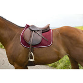 Riding World Saddlepad Girly Bordeaux