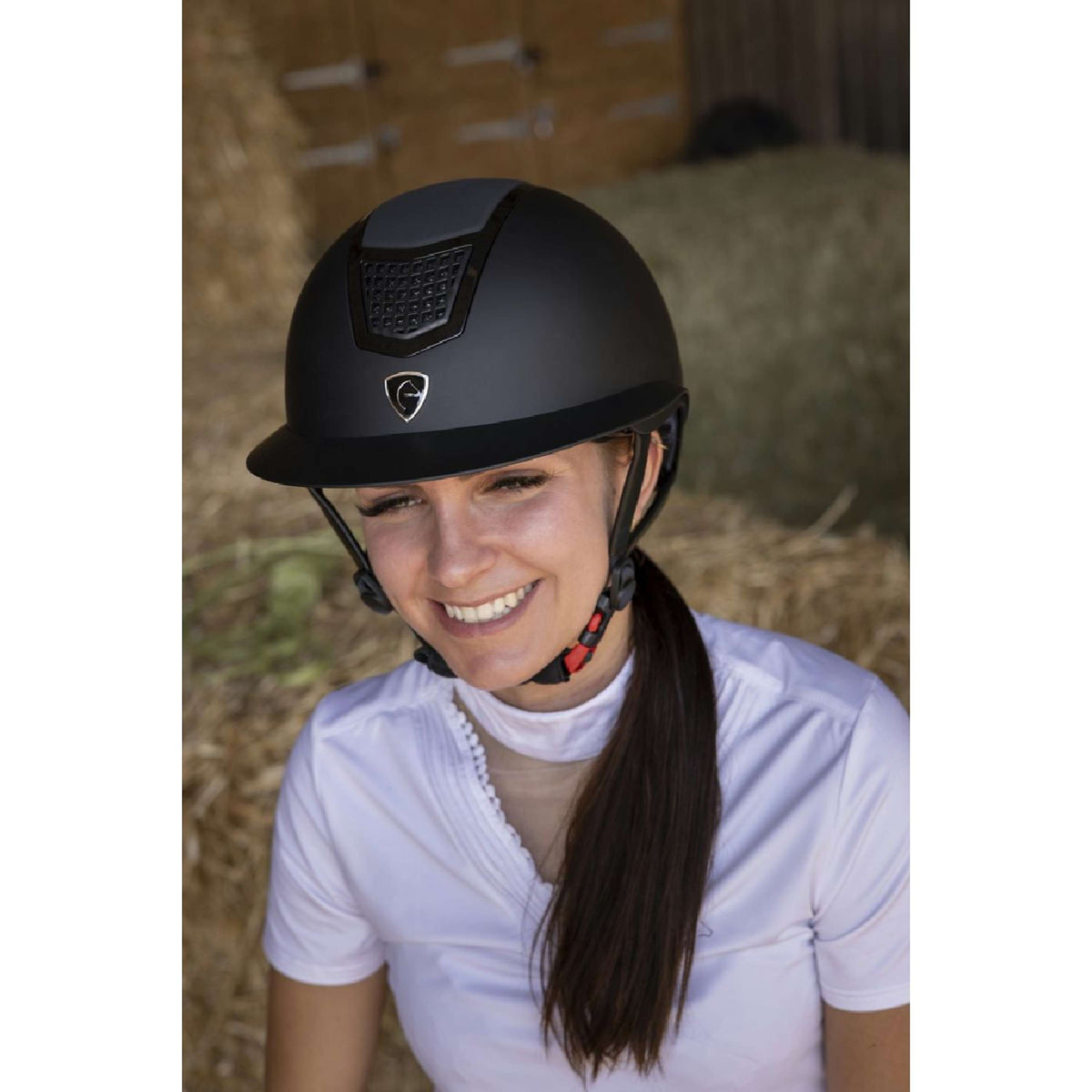 EQUITHÈME Cap Airy L Black/Black