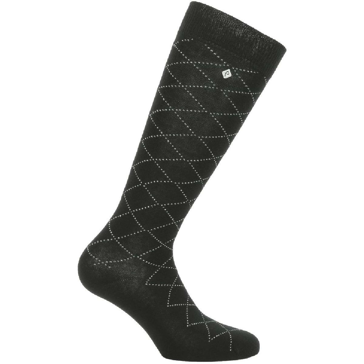 EQUITHÈME Socks Résille Black