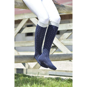 EQUITHÈME Socks Peas Navy