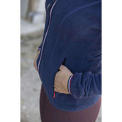 EQUITHÈME Fleece Vest Lena Navy