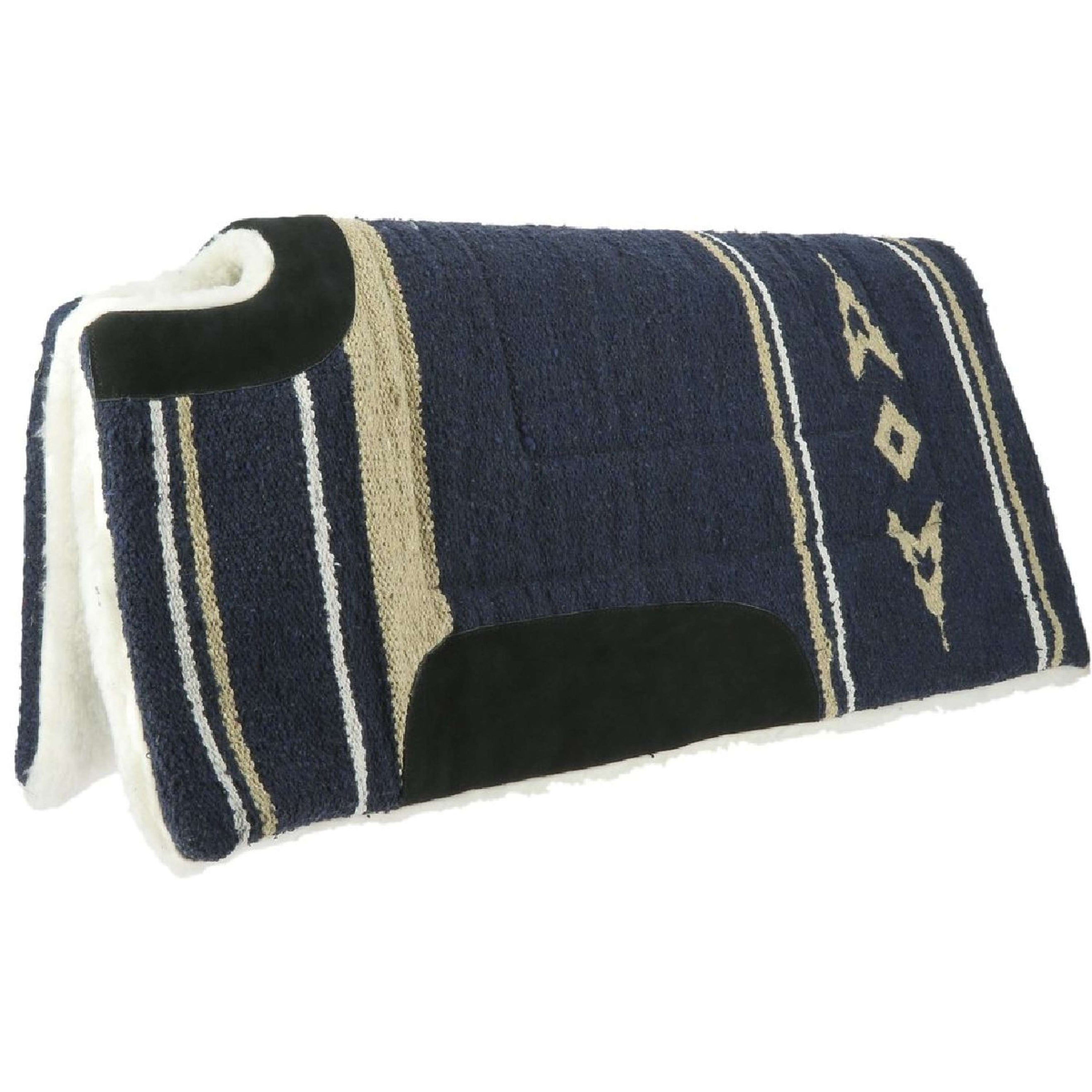 Westride Saddle Pad Navajo Free Withers Blue Westride Saddle Pad Navajo Free Withers Blue
