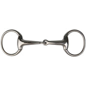 Metalab Eggbut Snaffle 20mm Hollow Mouthpiece