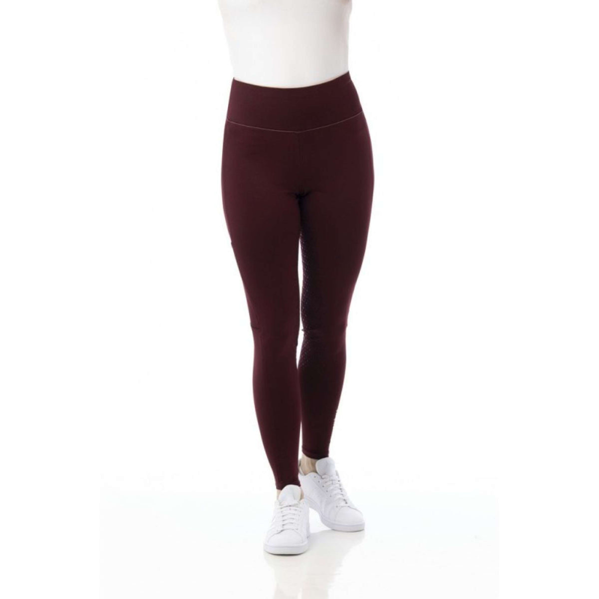 EQUITHÈME Riding Legging Lyly Pull-On Dark red