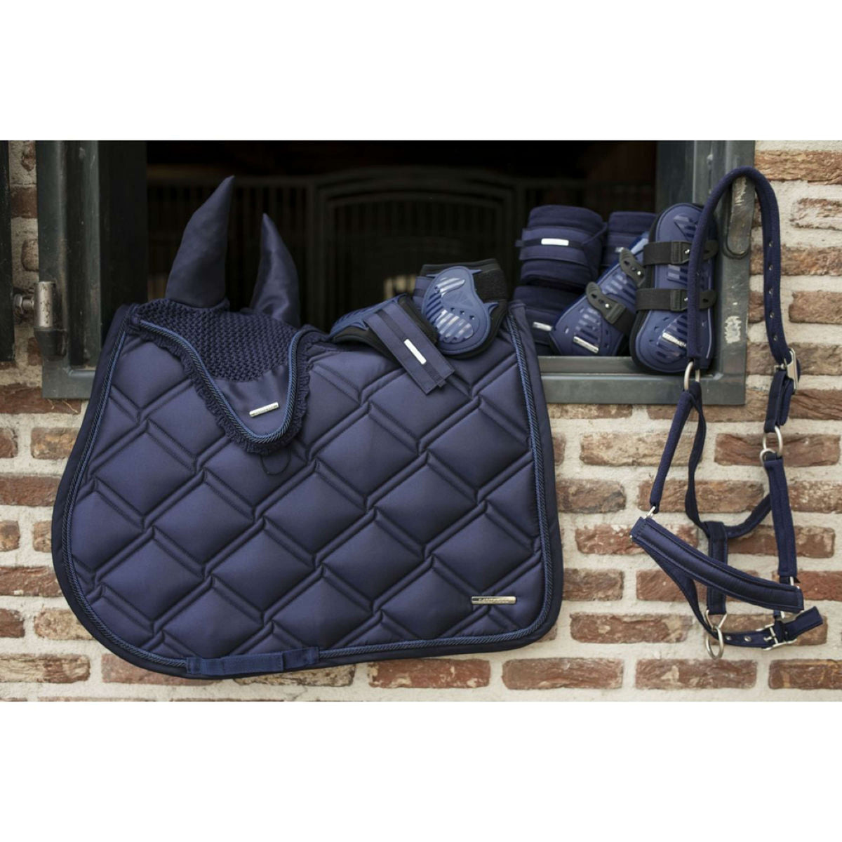 Lami-Cell Saddlepad Aurora Dressage Navy