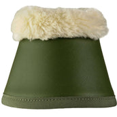 Lami-Cell Bell Boots with Fur Pistachio