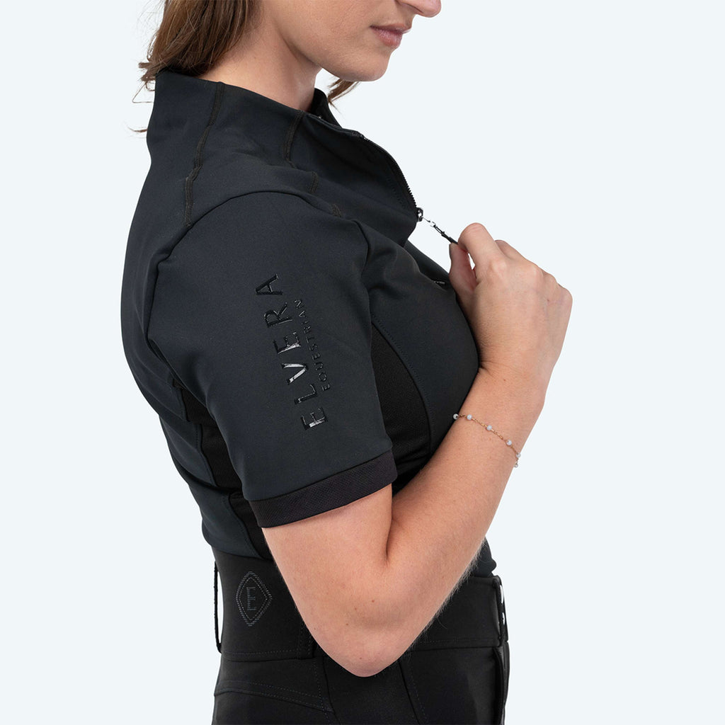 Elvera Equestrian Training shirt EEVexa Short Sleeve Black