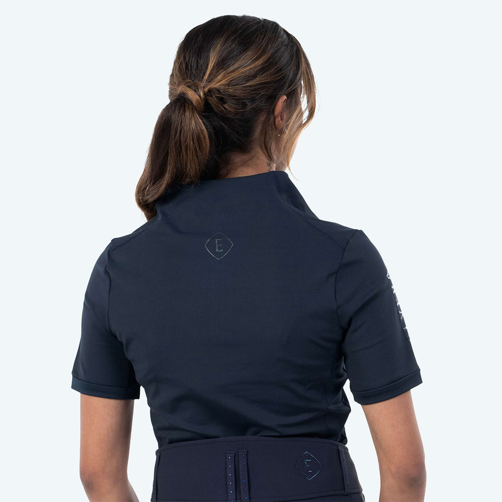 Elvera Equestrian Training shirt EEVexa Short Sleeve Navy