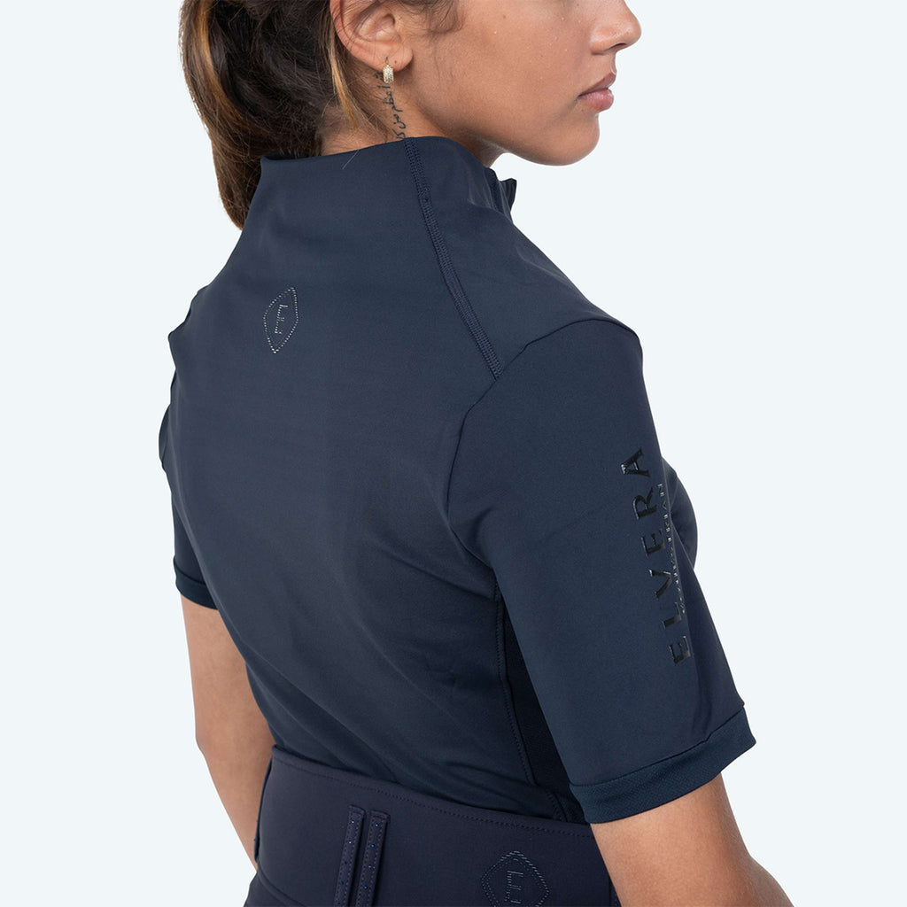 Elvera Equestrian Training shirt EEVexa Short Sleeve Navy