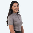 Elvera Equestrian Training shirt EEVexa Short Sleeve Walnuss