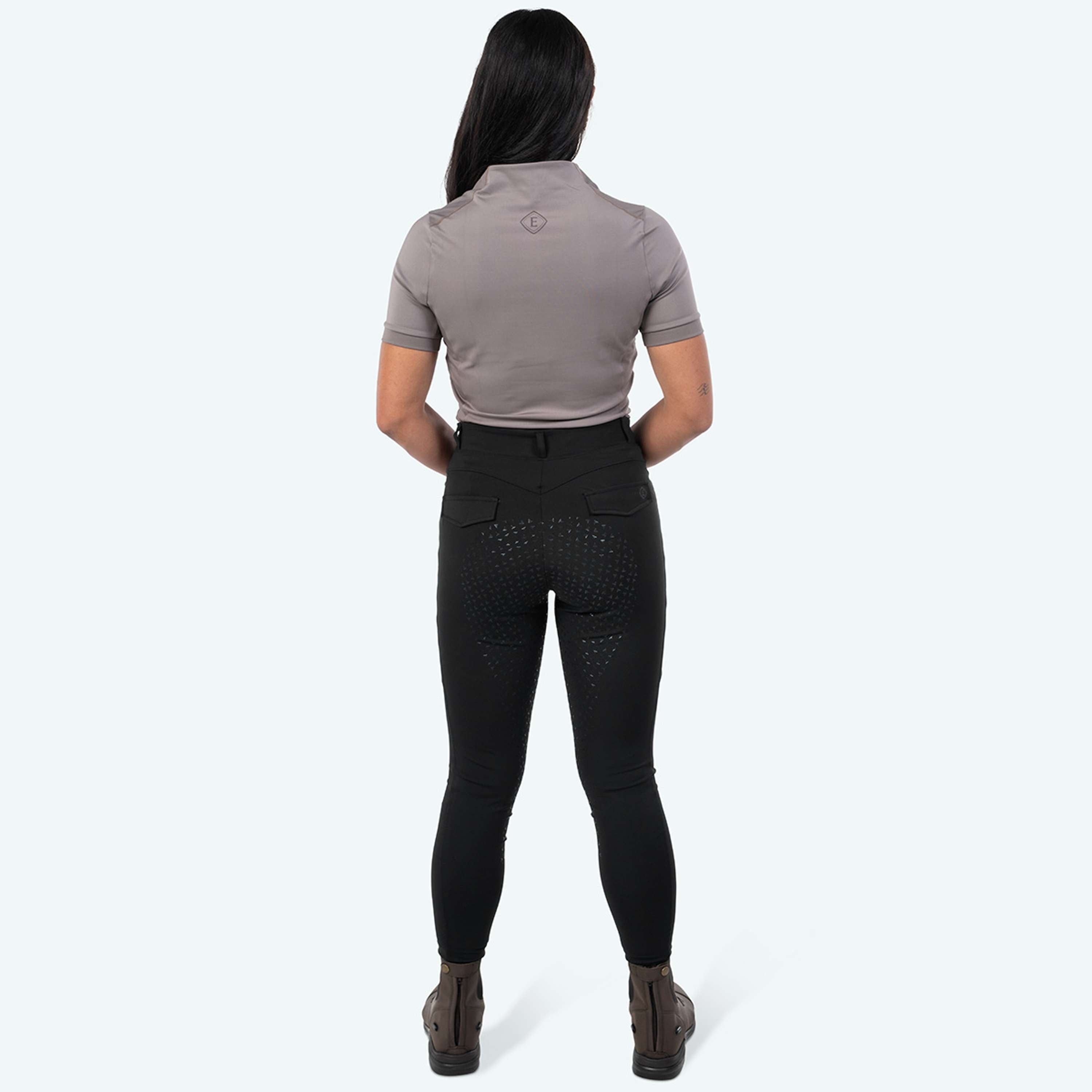 Elvera Equestrian Training shirt EEVexa Short Sleeve Walnuss