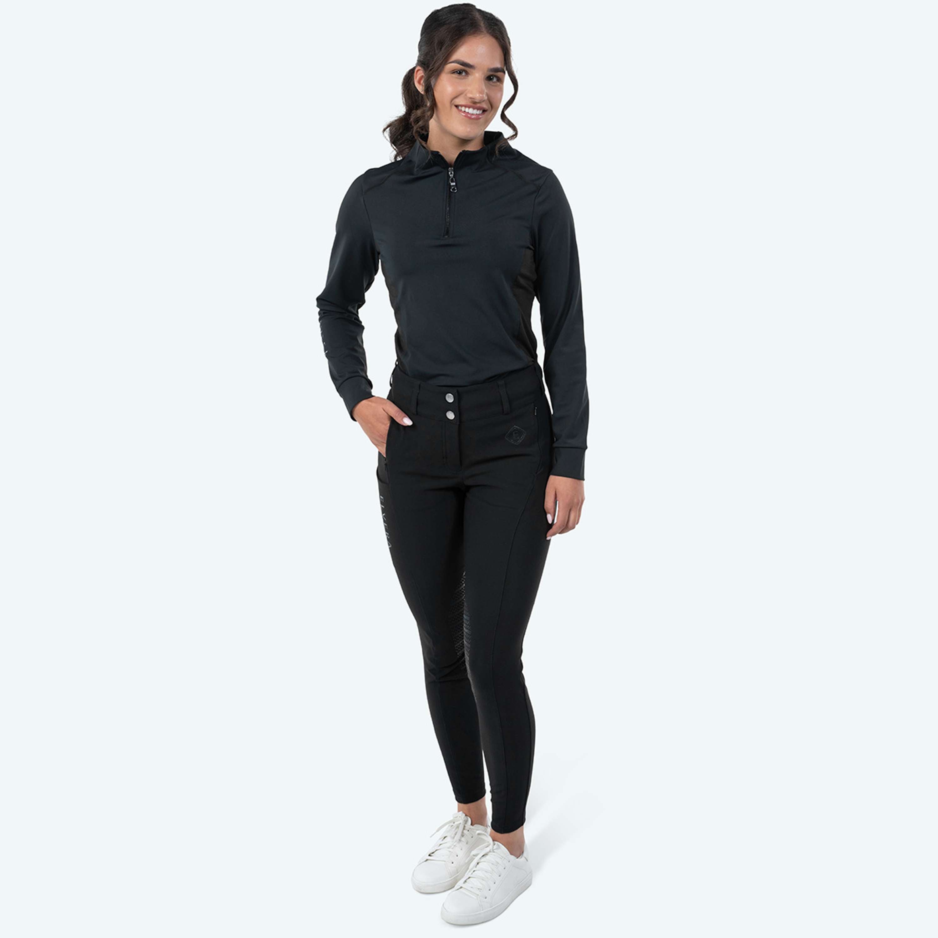 Elvera Equestrian Training shirt EEMexa Long Sleeve Black