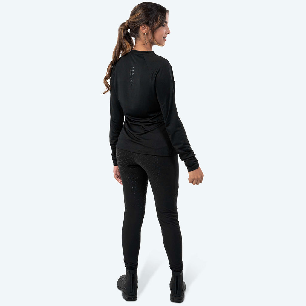 Elvera Equestrian Performance Shirt EELunara Black