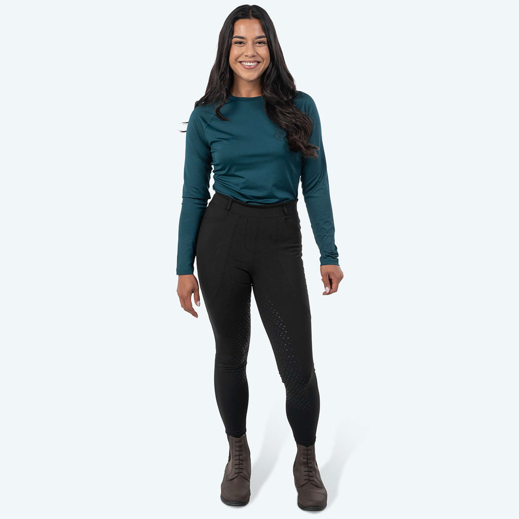 Elvera Equestrian Performance Shirt EELunara Deep Teal