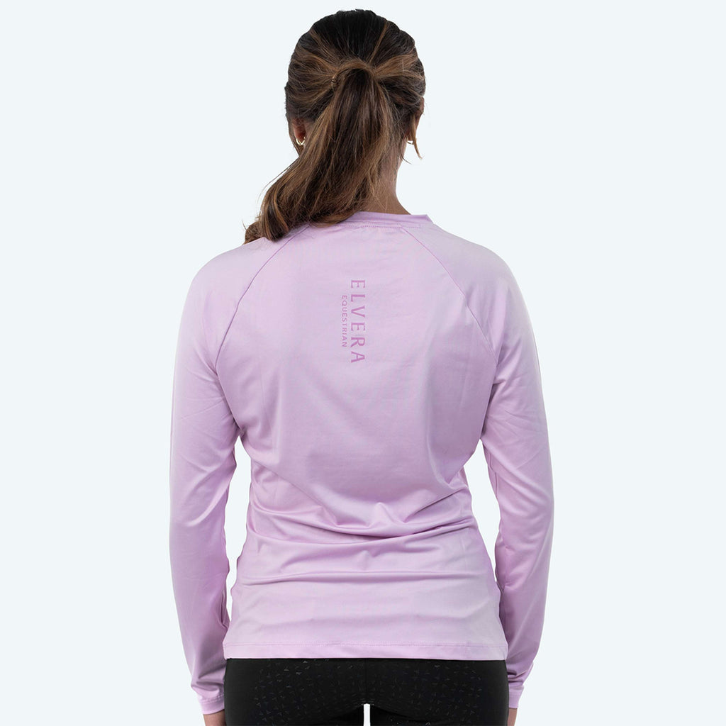 Elvera Equestrian Performance Shirt EELunara Lila Purple