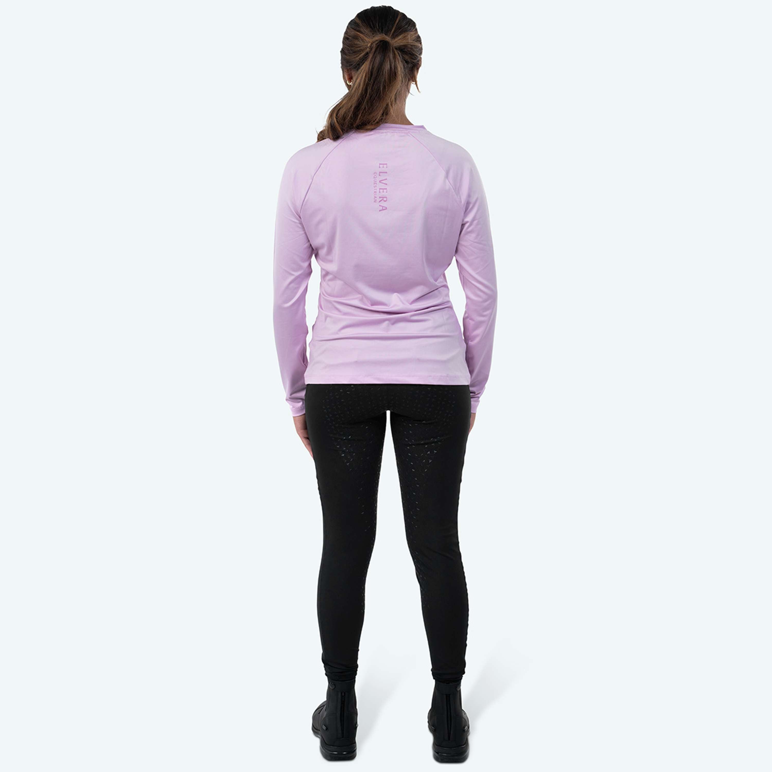 Elvera Equestrian Performance Shirt EELunara Lila Purple