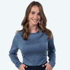 Elvera Equestrian Performance Shirt EELunara Dove Blue