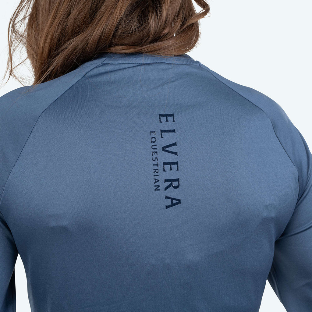 Elvera Equestrian Performance Shirt EELunara Dove Blue