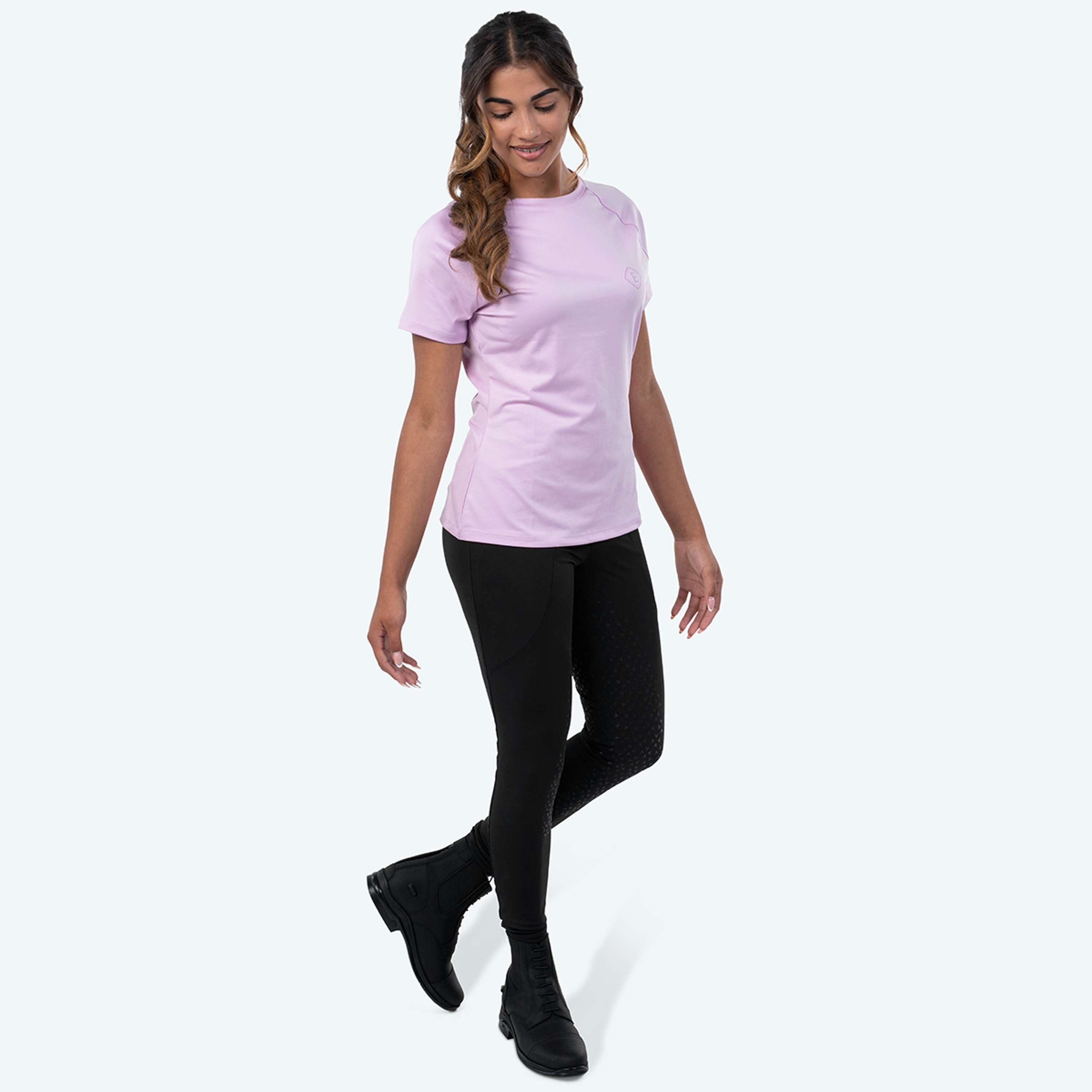 Elvera Equestrian Performance Shirt EENova Lila Purple