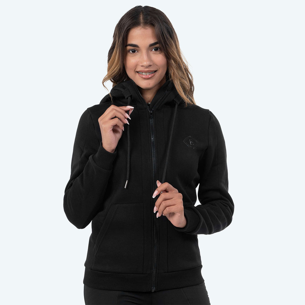Elvera Equestrian Zip-Hoodie EEValera Black