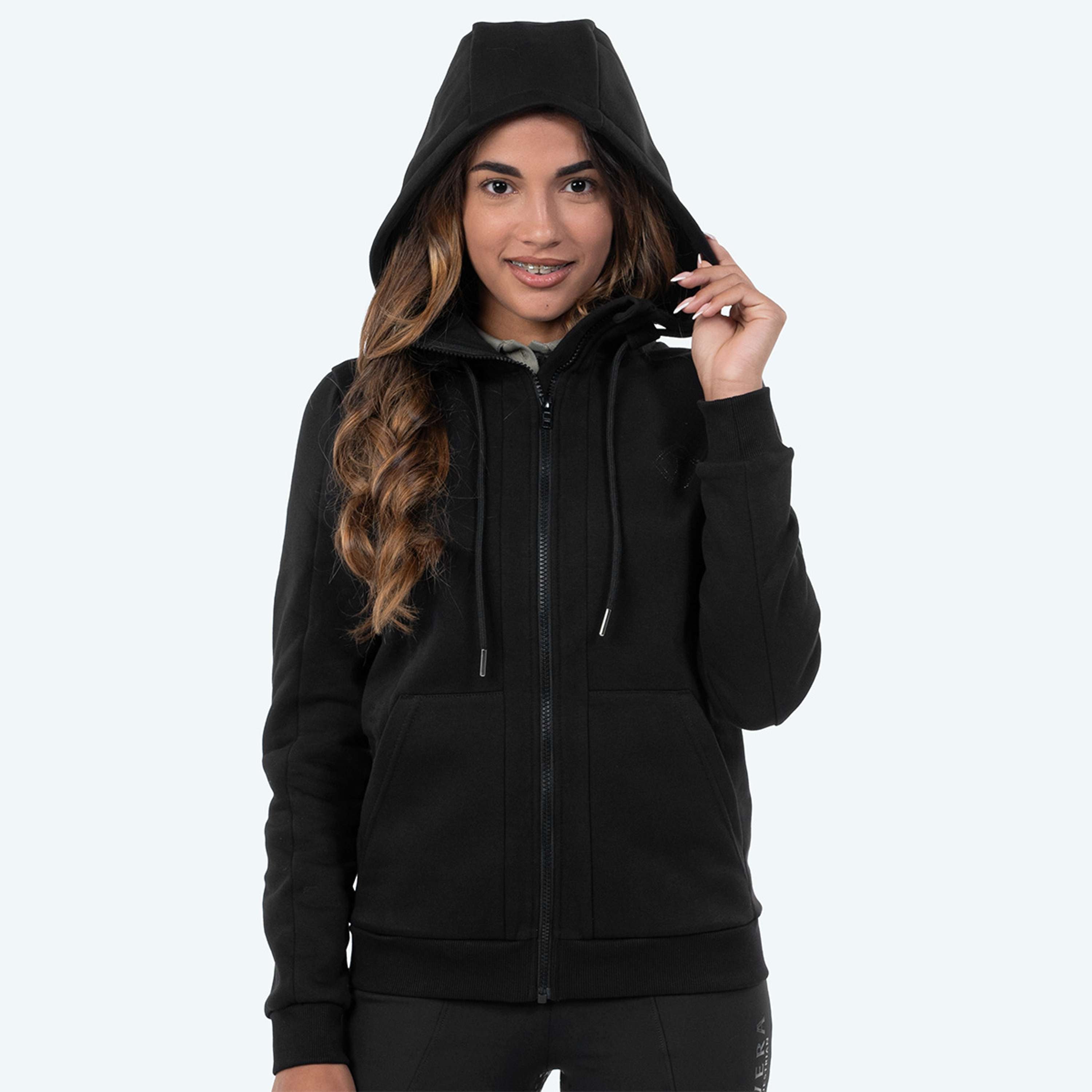 Elvera Equestrian Zip-Hoodie EEValera Black