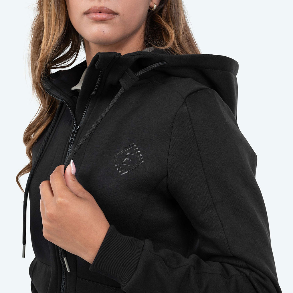 Elvera Equestrian Zip-Hoodie EEValera Black