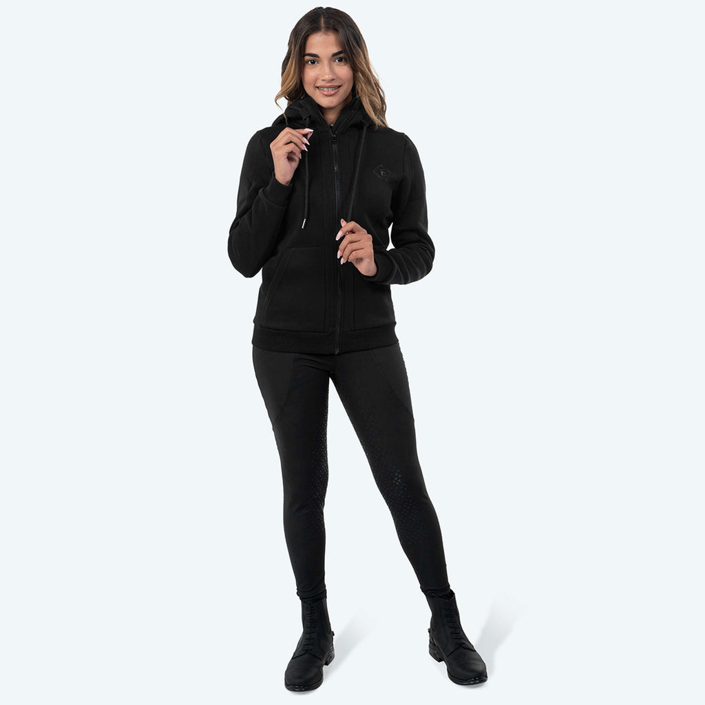 Elvera Equestrian Zip-Hoodie EEValera Black