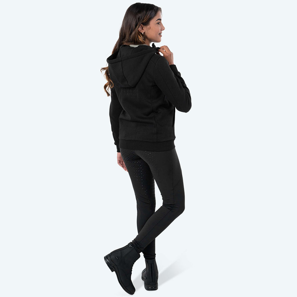 Elvera Equestrian Zip-Hoodie EEValera Black