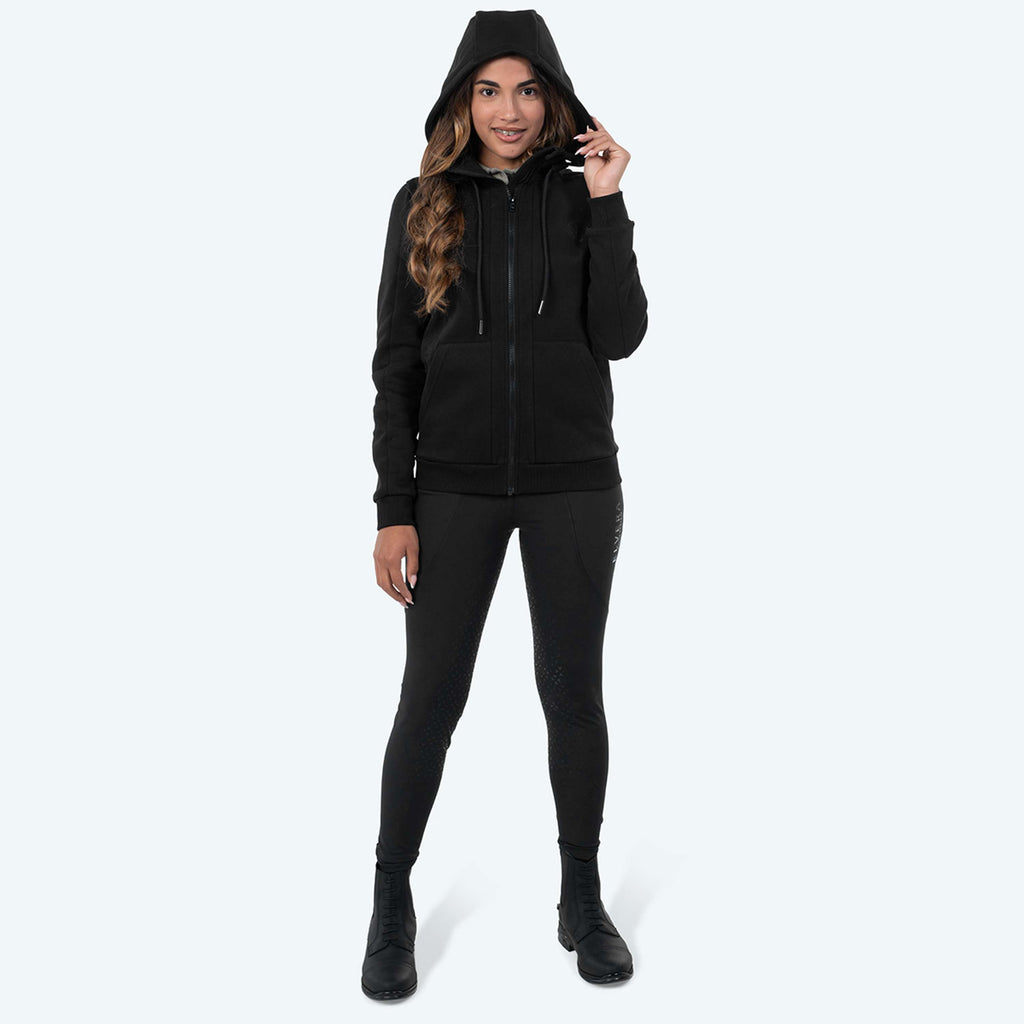 Elvera Equestrian Zip-Hoodie EEValera Black