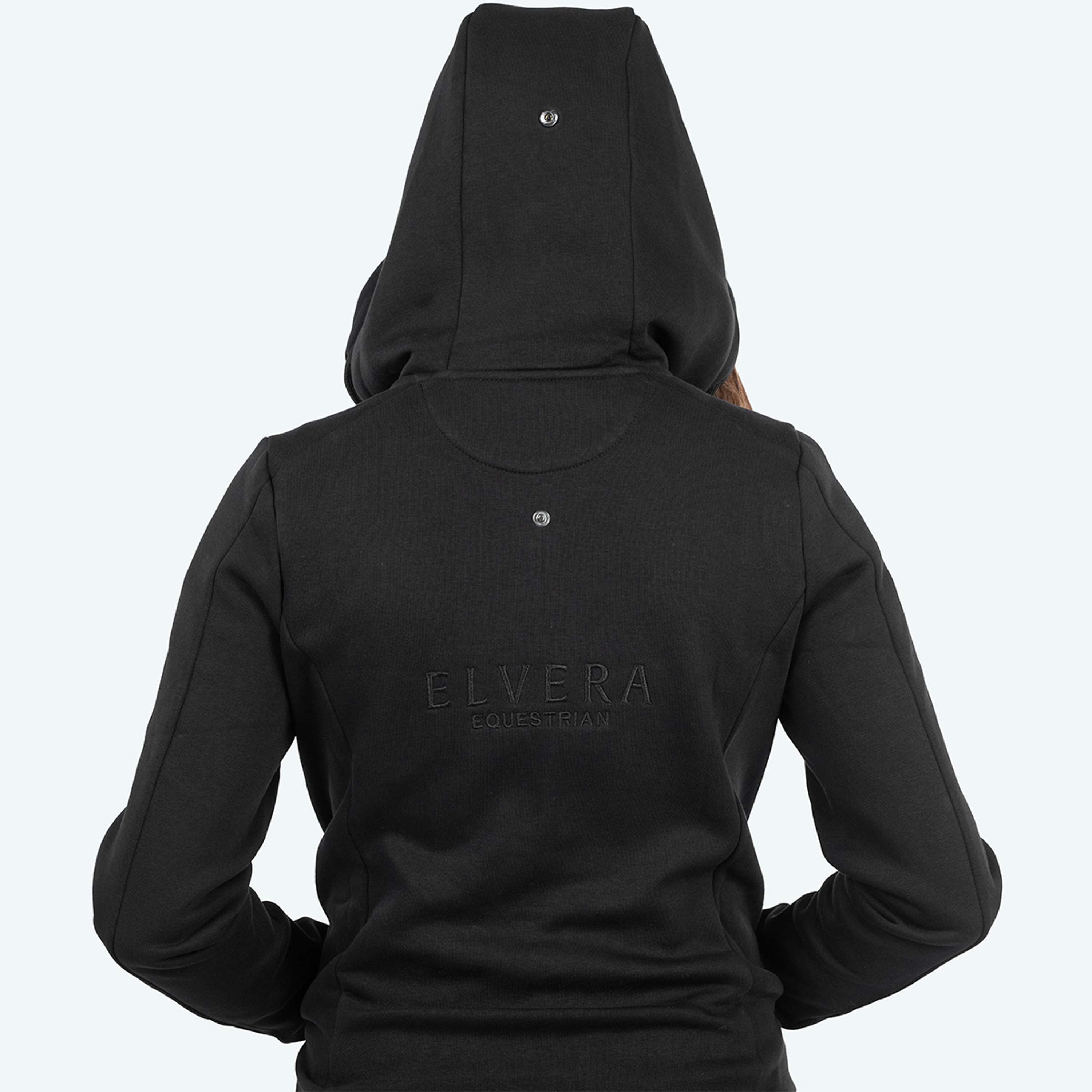 Elvera Equestrian Zip-Hoodie EEValera Black