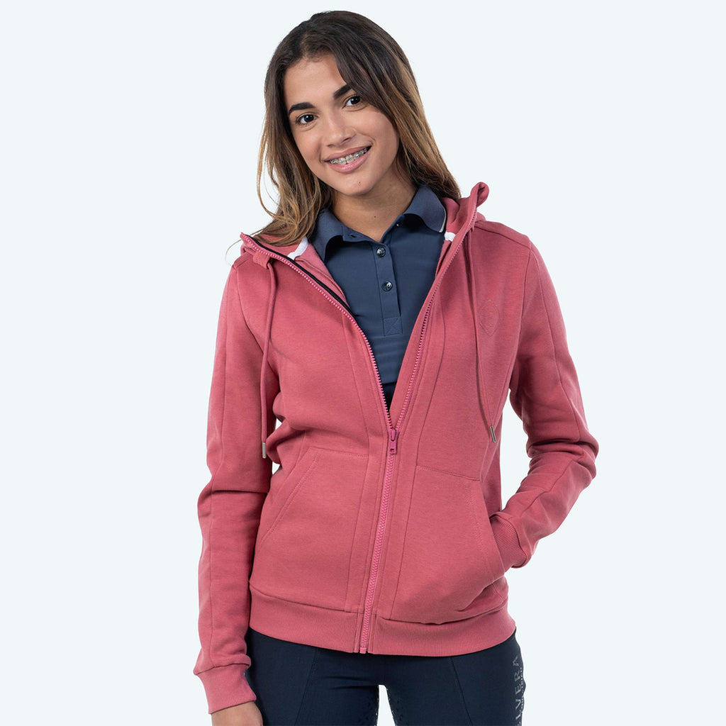 Elvera Equestrian Zip-Hoodie EEValera Mauve Wood