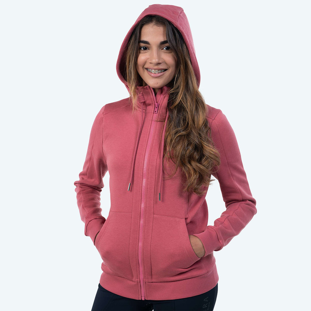 Elvera Equestrian Zip-Hoodie EEValera Mauve Wood