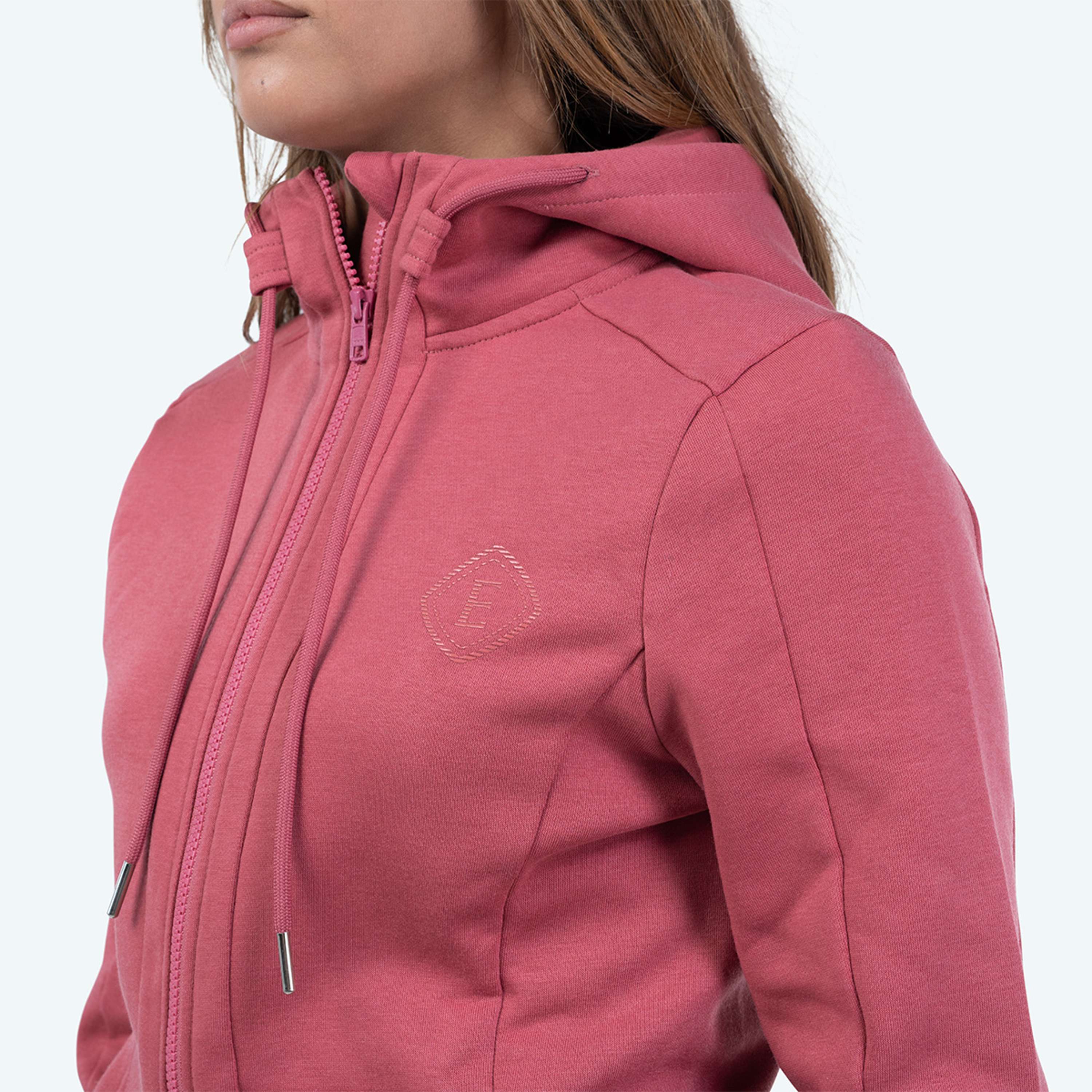Elvera Equestrian Zip-Hoodie EEValera Mauve Wood