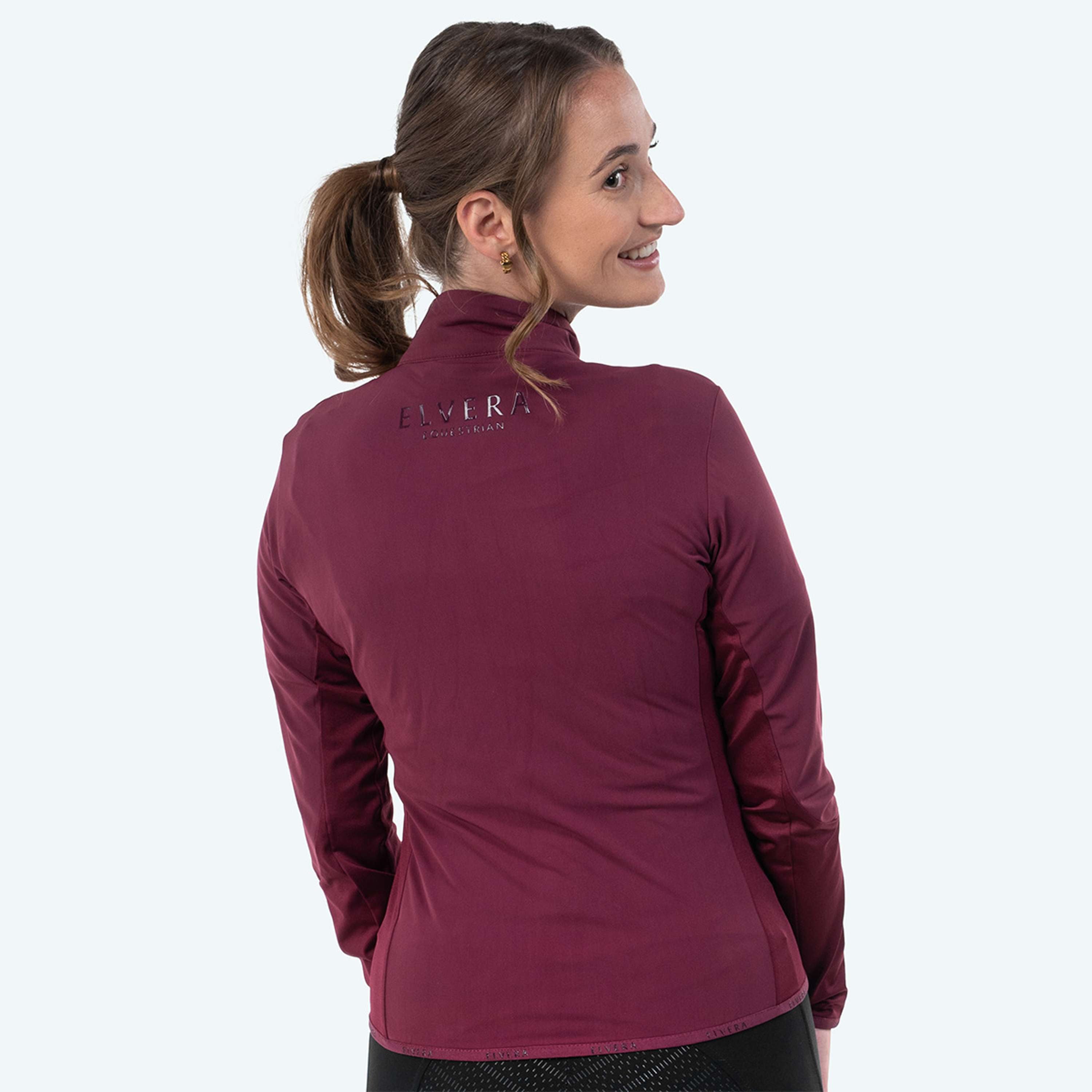 Elvera Equestrian Training Vest EEAveline Wineberry